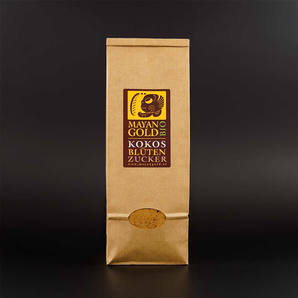 Mayan Gold Kokosblütenzucker Blockbodenbeutel