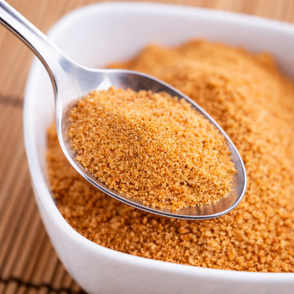 Mayan Gold Kokosblütenzucker im Esslöffel